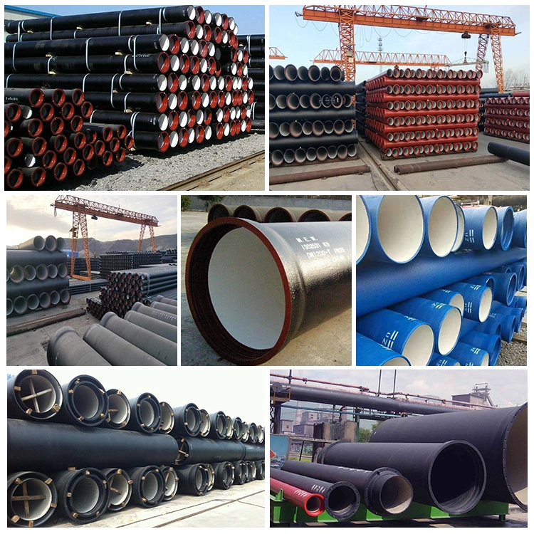 C40 C25 C30 K9 Class China 3inch 8inch 10inch 1200mm Drinking Water Drainage Supply China Ductile Cast Iron Pipe Tube