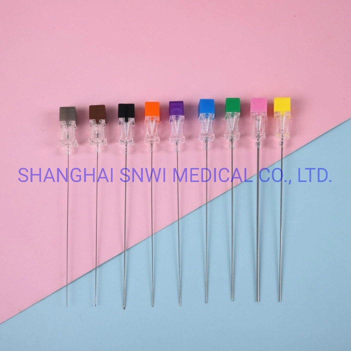 Echogenic Sterile Injection Anesthetic Medial Epidural Spinal Needle