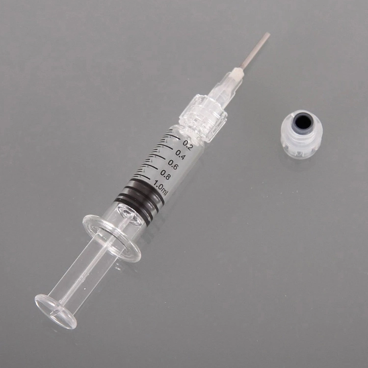 1ml 2.25ml 3ml 5ml Disposable Injection Medical Glass Prefilled Syringe