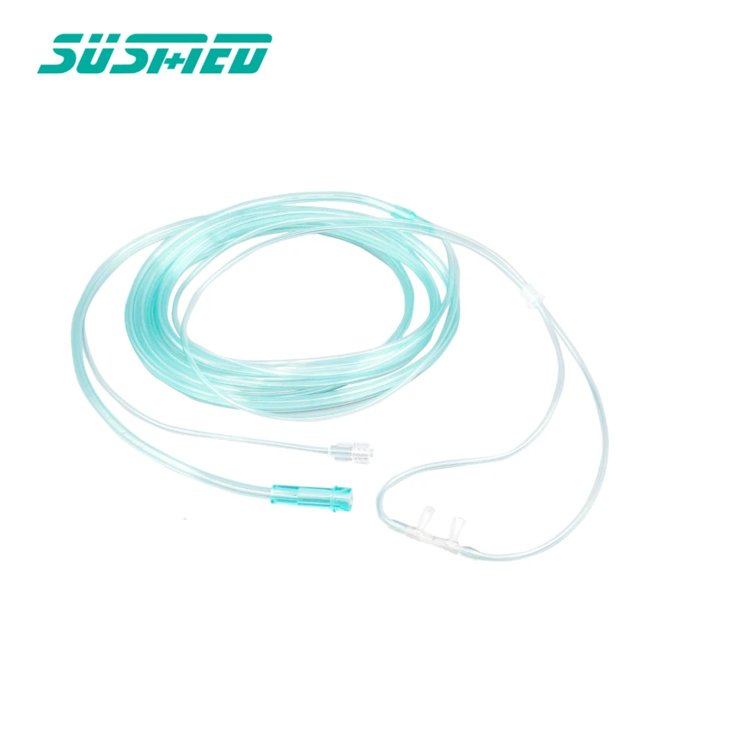 CE ISO Approved Medical PVC Disposable Oxygen Face Mask with Tubing