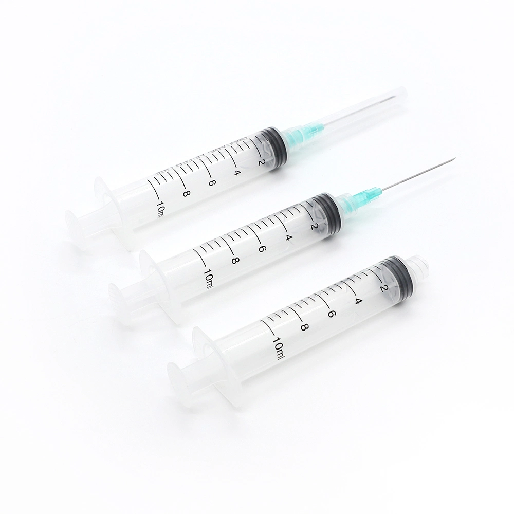Animal Syringe Disposable Medical Sterile Injection Syringe with Hypodermic Needle for Veterinary