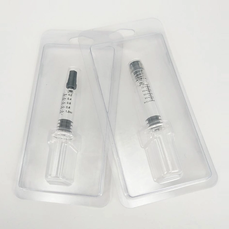 1ml 2.25ml 3ml 5ml Disposable Injection Medical Glass Prefilled Syringe