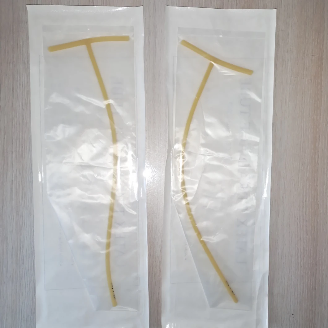 Strict Quality Control Medical T-Drainage Tube for Cholecyst Operation