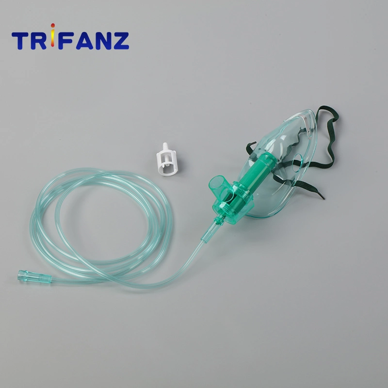Disposable Medical Supplies Face Mask Oxygen Mask Nebulizer Aerosol Atomization Mask China Factory Wholesale with ISO FDA Low Price