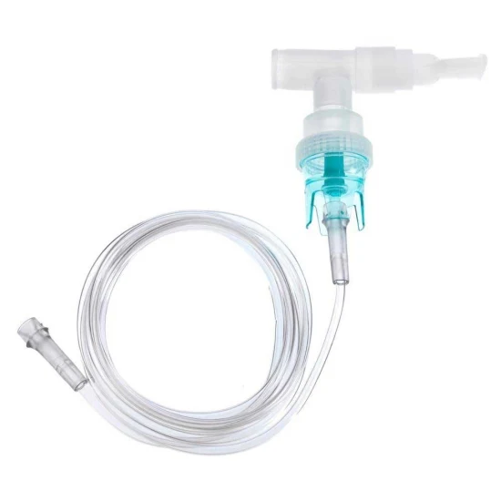 Nebulizador médico desechable de alta calidad con boquilla de PVC Bm® con tubo