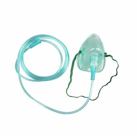 Mascarilla médica desechable de oxígeno de PVC de alta calidad Bm® con tubo ISO13485 CE FDA