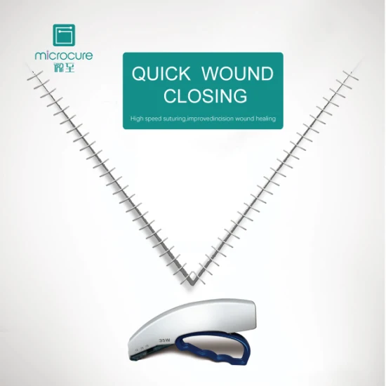 Grapadora desechable de piel para instrumentos quirúrgicos 35W con CE ISO13485